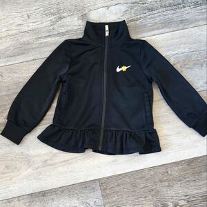 Nike Toddler Girl Black Track Jacket